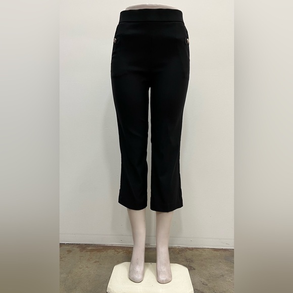 Pantalon Capri Counterparts Noir Et Blanc Taille 6P - Occasion Très Bon État